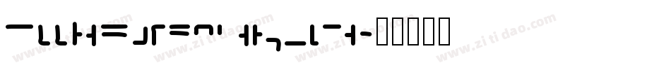ALLERODfont Regular字体转换